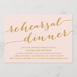 MODERN CALLIGRAPHY | REHEARSAL DINNER INVITATION