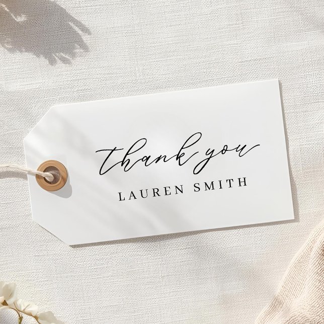 Modern Calligraphy Small Business Thank You Self-inking Stamp (Creator Uploaded)