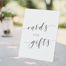 Modern Calligraphy Wedding Cards and Gifts