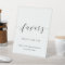 Modern Calligraphy Wedding Favors Table
