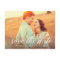 Modern Calligraphy Wedding Photo Save the Date