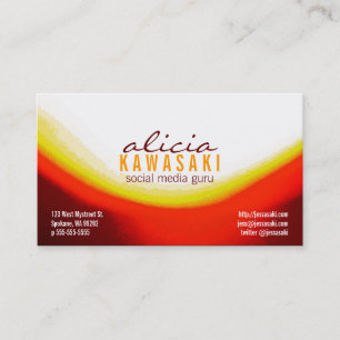 Modern Camera Aperture Shutter Graphic Business Card
