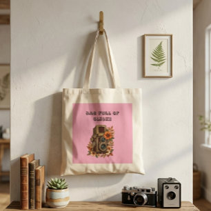 Modern Camera Sleek Minimal Style Everyday Carry  Tote Bag