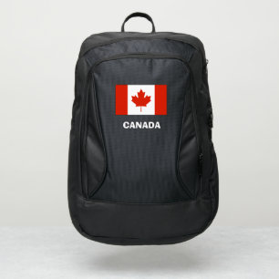 Modern CANADA canadian Flag Country Souvenir  Port Authority® Backpack
