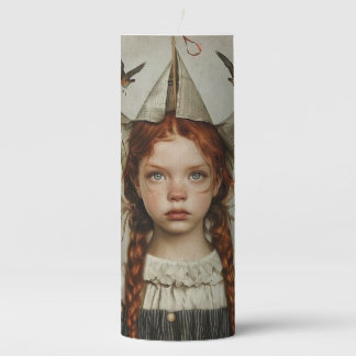 Modern candel pillar candle