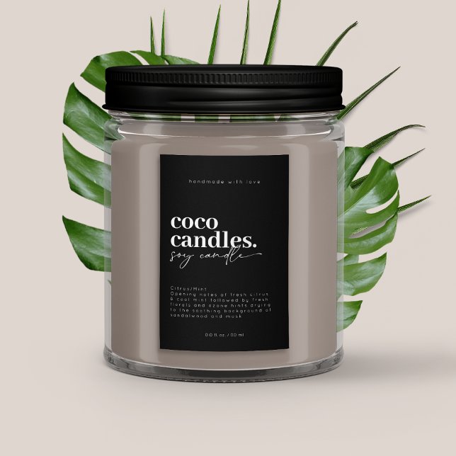 Modern Candle Label (Creator Uploaded)