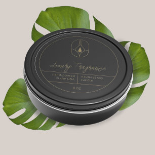 Modern Candle Product Label