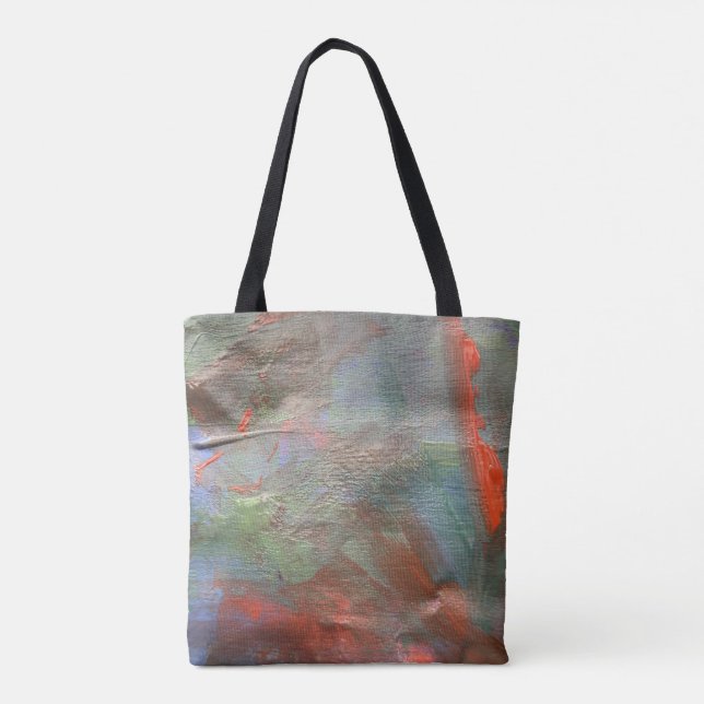 Modern Canvas Carryall Tote Bag (Back)