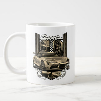 Modern Car Vector Design Giant Coffee Mug