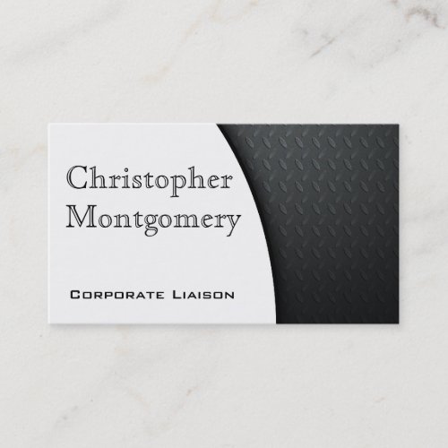 Modern Carbon Fiber Premium Business Cards