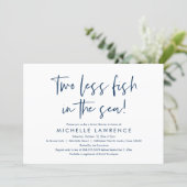 Modern Casual and Fun, Bridal Shower Beach Party I Invitation (Standing Front)