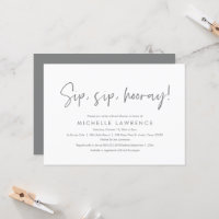 Modern Casual, fun and playful Bridal Shower Party