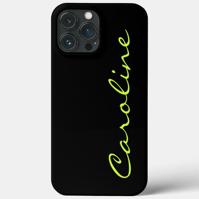 Modern Casual Monogram Personalized Case-Mate iPhone Case (Back)