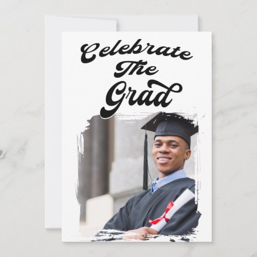 Modern Casual Photo Graduation Party