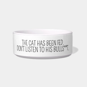 Modern Cat Dog Perfect for Pet Owner Food Water Bowl