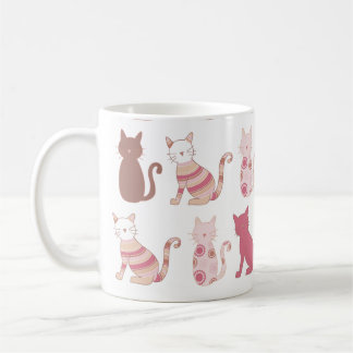 modern cat mug