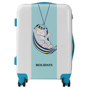 Modern Cat Nap in a Hammock Luggage