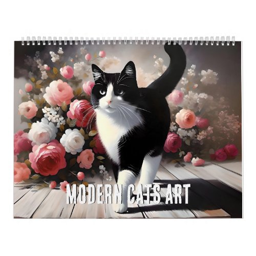 Modern Cats in Art Calendar