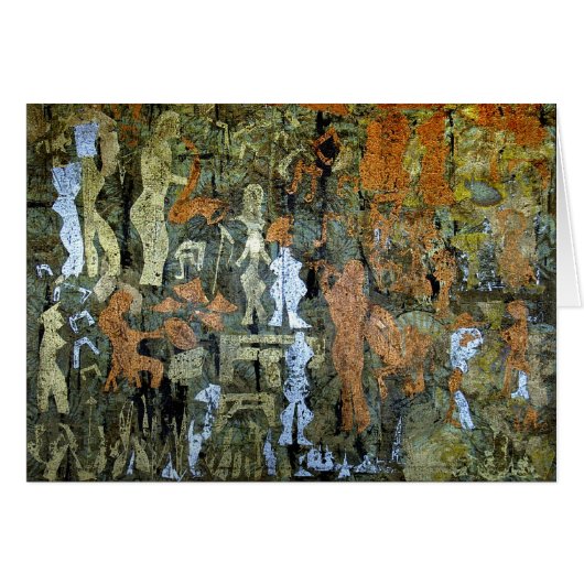 Modern Cave Painting Cards (Front Horizontal)