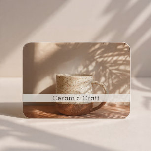 Modern Ceramic Products QR Code Photo Business Card