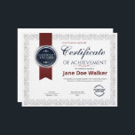 Modern Certificate of Achievement<br><div class="desc">Modern Certificate of Achievement</div>