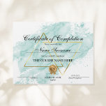 Modern Certificate of Completion Award Course<br><div class="desc">Modern Makeup artist Wink Eye Beauty Salon Lash Extension Course Completion</div>