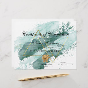 Modern Certificate of Completion Award Course