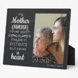 Modern Chalkboard Mother Forever Never Apart Photo Plaque Modern Chalkboard Mother Forever Never Apart Photo Plaque