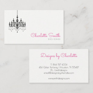 Modern Chandelier Business Card