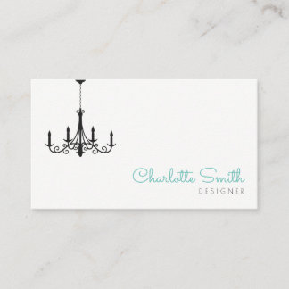 Modern Chandelier Business Card