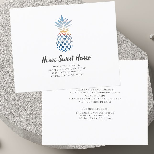 Modern Change of Address Moving Announcement (Modern Change of Address Moving Announcement)