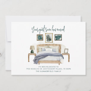 Modern Change of Address Moving Announcement