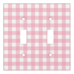 Modern Checkerboard Pattern Lightswitch Cover