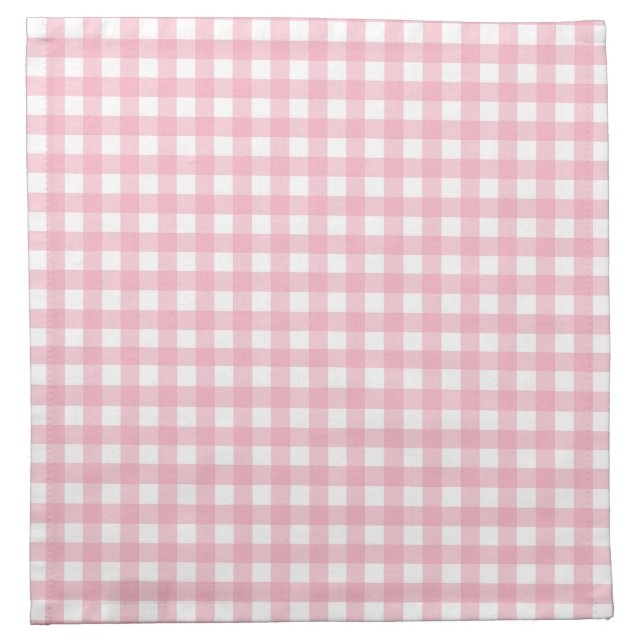Modern Checkerboard Reusable Cloth Napkin (Front)