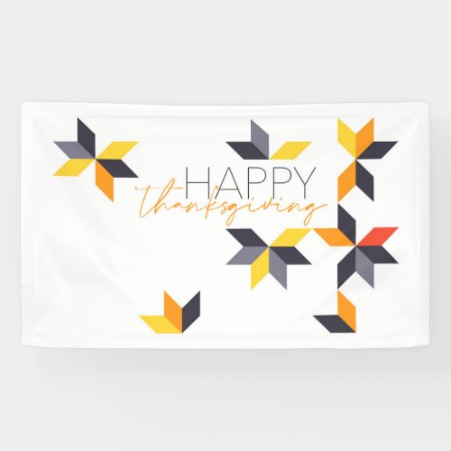 Modern cheerful design of Happy Thanksgiving Banner