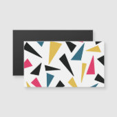 Modern, cheerful, fun, vibrant geometric pattern (Front/Back)
