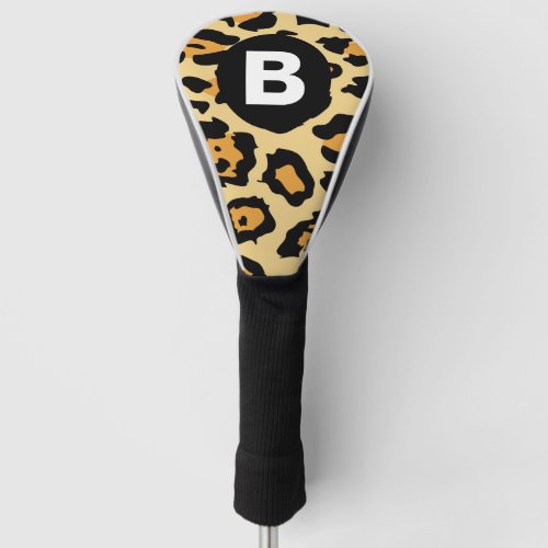 Modern Cheetah Spots Pattern Golf Head Cover