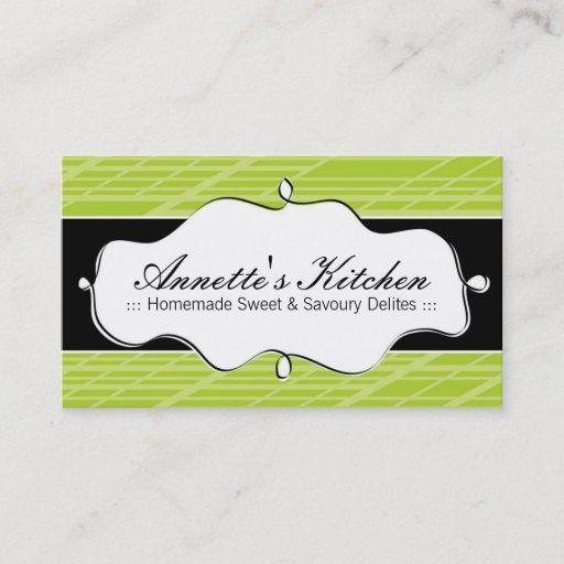 Customizable Modern Chef Business Cards