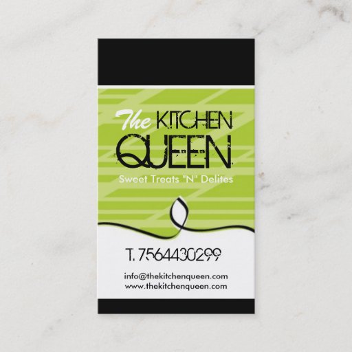 Customizable Modern Chef Business Cards