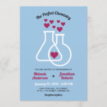 Modern Chemistry Heart Wedding
