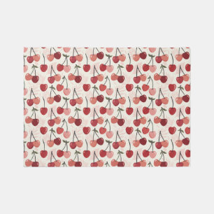 Modern Cherry Pattern Outdoor Rug