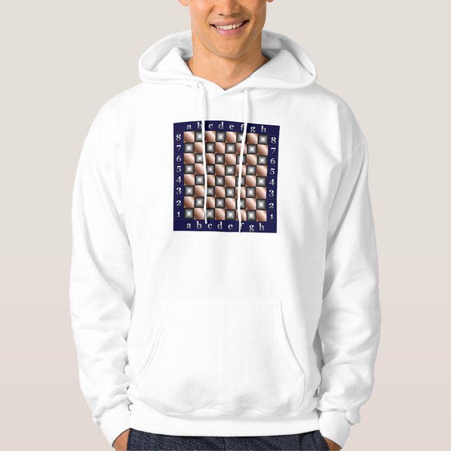 Modern Chess Table Hoodie (Front)