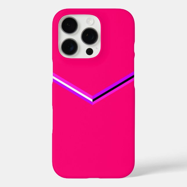 Modern Chevron Pattern Design Case-Mate iPhone Case (Back)