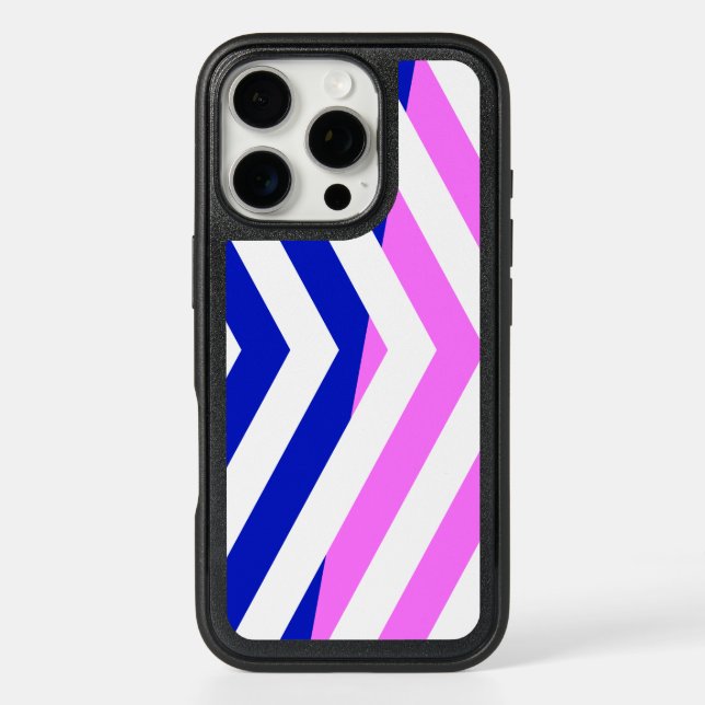 Modern Chevron Pattern\ Otterbox iPhone Case (Back)