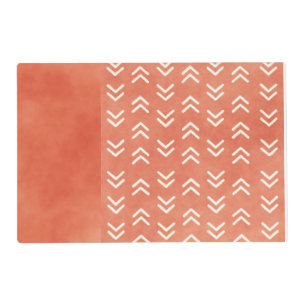 Modern chevron patterned pet placemat