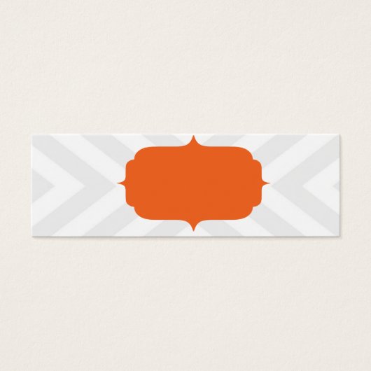 MODERN CHEVRON SKINNY CARD (Front)