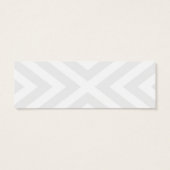 MODERN CHEVRON SKINNY CARD (Back)