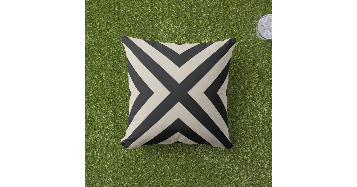 Modern Chevron Stripe Throw Pillow | Zazzle