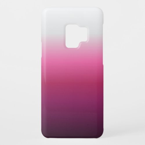 modern chic abstract magenta burgundy maroon ombre Case_Mate samsung galaxy s9 case