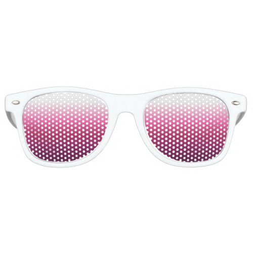 modern chic abstract magenta burgundy maroon ombre retro sunglasses